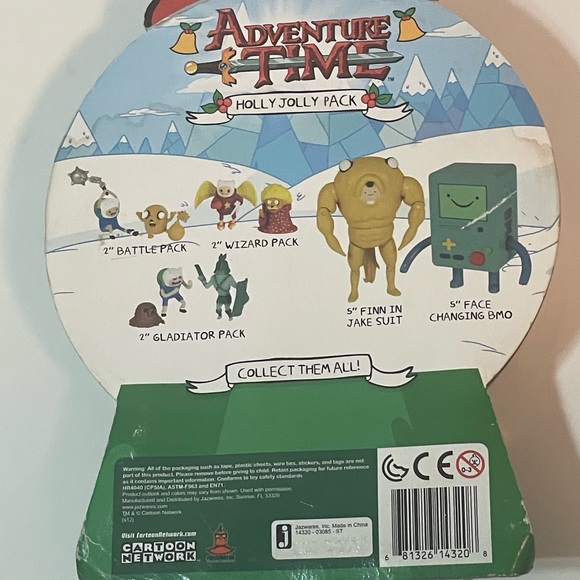Adventure Time Holly Jolly Pack Kids Toy Set - Multicolor - Picture 2 of 2
